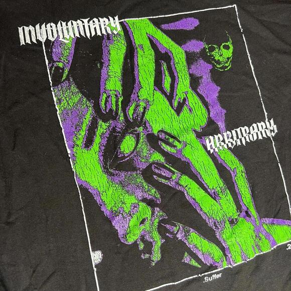 Cohen Death Is A Sacrifice Band T-Shirt Involuntary Arbitrary Graphic Black XL - Picture 4 of 6